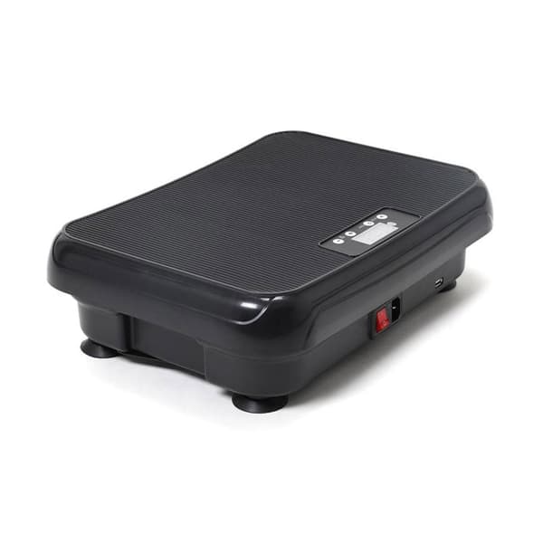Vibrationsplatta med LCD-display 44 cm - Svart / Vibrationsplat