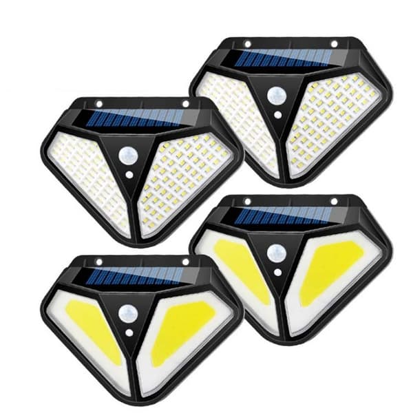 Vägglampa Solcellsbelysning 102 LED