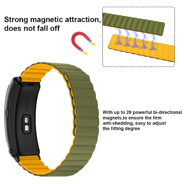 Magnetisk silikoneurrem til Huawei Band B6