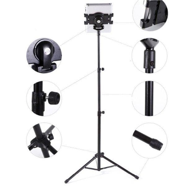 Justerbart tabletstativ med 360° rotation