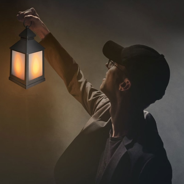 Eaxus LED-Lykta med flameffekt