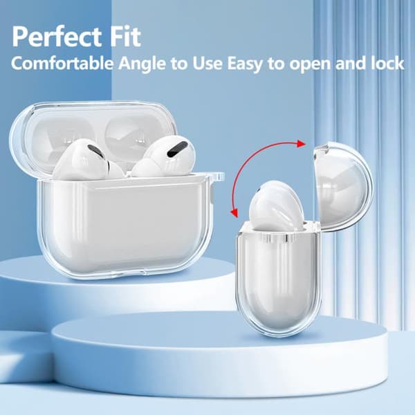 Skyddsskal med karbinhake till AirPods Pro 2 / 1