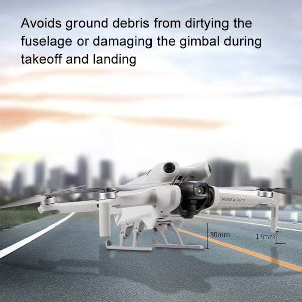 Landningsställ till DJI Mini 4 Pro - Grå