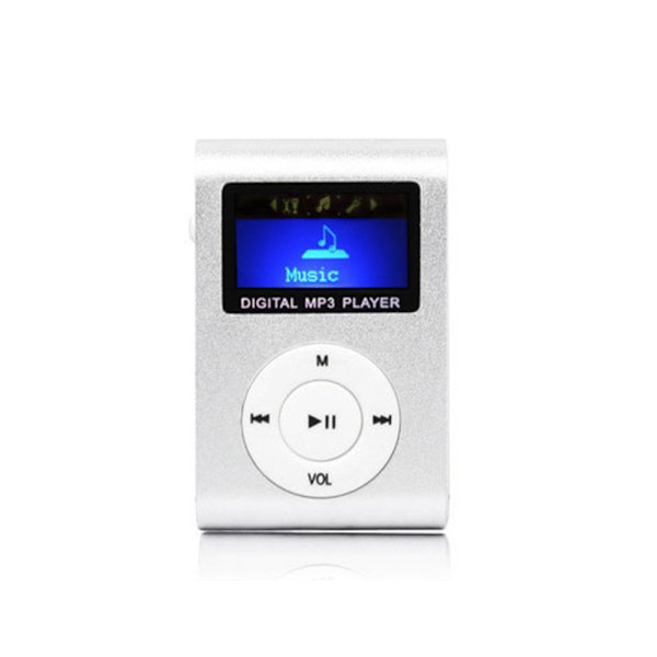 MP3-afspiller med LCD-skærm og MicroSD-læser - kompakt musikafs