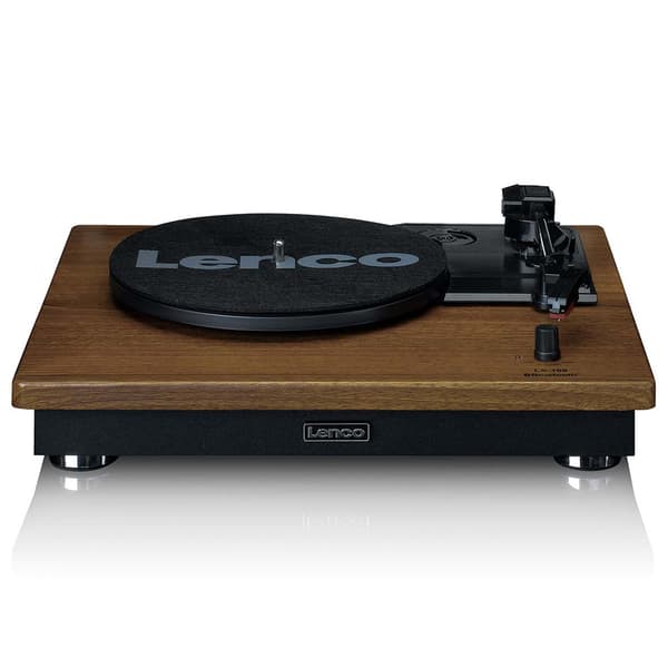 Lenco LS-100 levysoitin Bluetoothilla ja kahdella ulkoisella ka