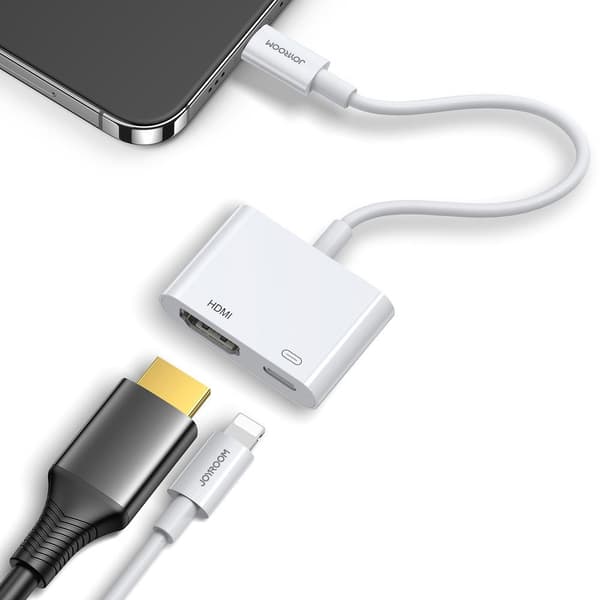 Joyroom Lightning til HDMI + Lightning-adapter
