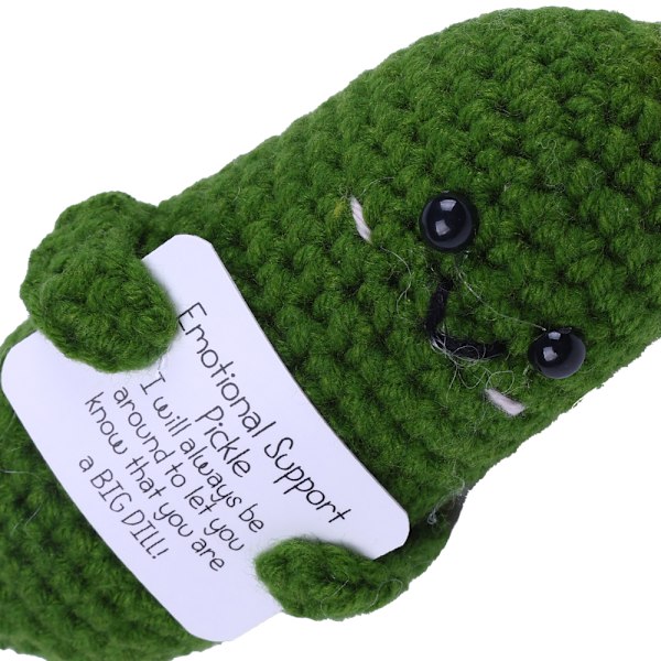 Stickad Gurka - Emotional Support Pickle