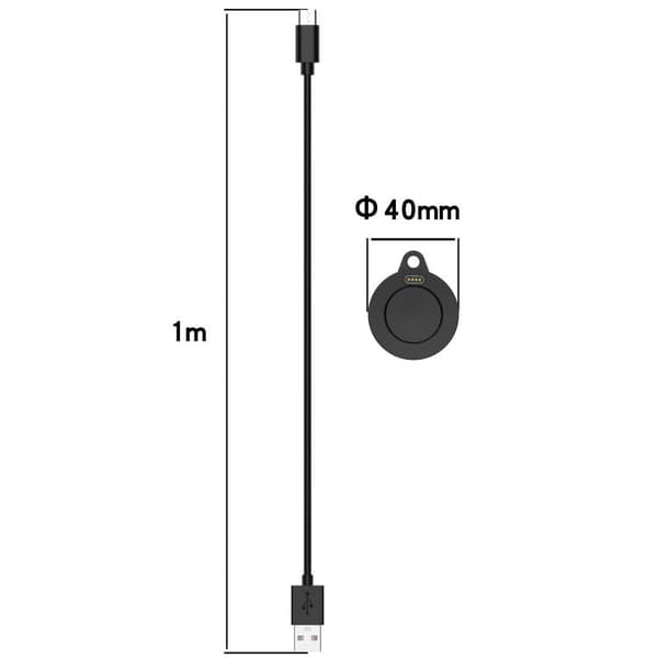 Magnetisk opladningskabel til Garmin Venu X1 1m