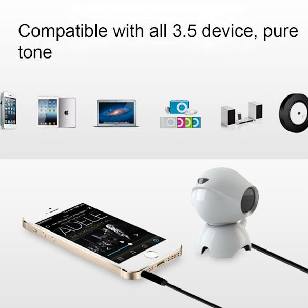 USB-adapter til 3,5 mm-stik