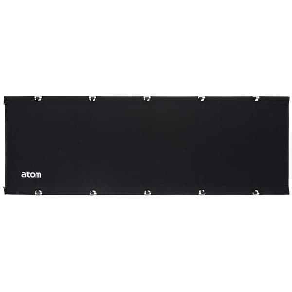 Sammenklappelig campingseng 65×190×15 cm / let feltseng med alu