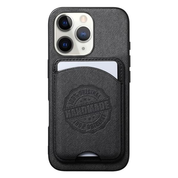 Magnetisk mobiletui i kunstlæder med kortholder til iPhone 11 P