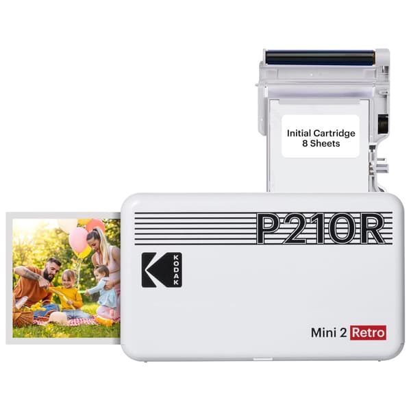 Kodak Mini 2 Retro fotoprinter / bærbar Bluetooth-printer / mob