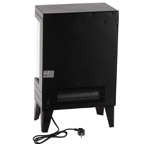 Elektrisk kamin med 3D-flameffekt / värmekamin / eldstad med tv