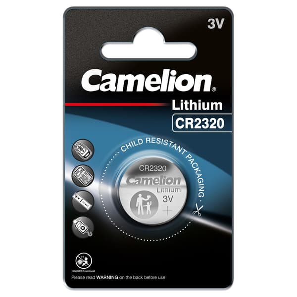 Camelion CR2320 litiumknapcellebatteri 3V 130mAh 1-pak