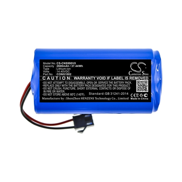 Batteri till CecoTec / Mamibot / Solac Robotdammsugare 14,4V 26