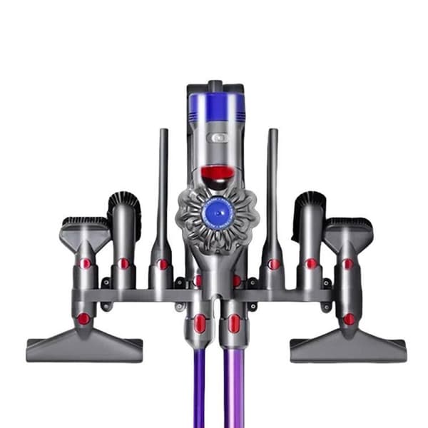 Vægbeslag til Dyson V7/V8 - med plads til op til 10 stykker til
