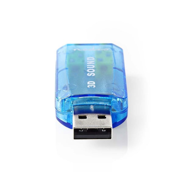 Nedis USB Ljudkort 5.1 med 3,5mm uttag