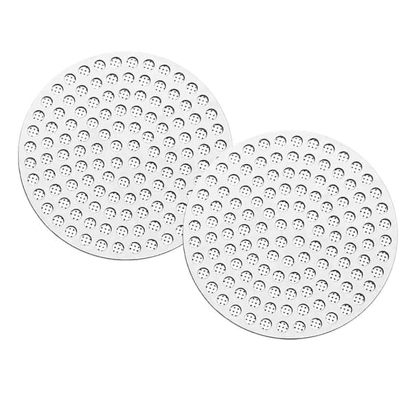 Puckfilter 58,5 mm 2-pack / espresso puck screen i rostfritt st