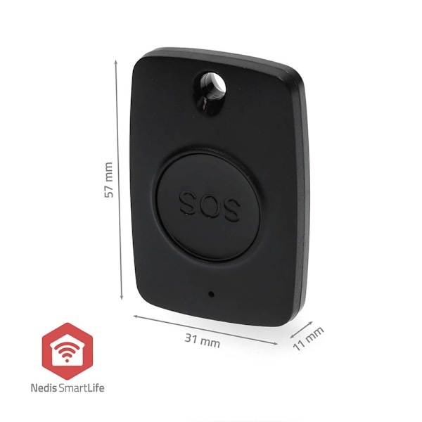 Nedis Smart Panic Button Zigbee 3.0 kompatibel - Sort