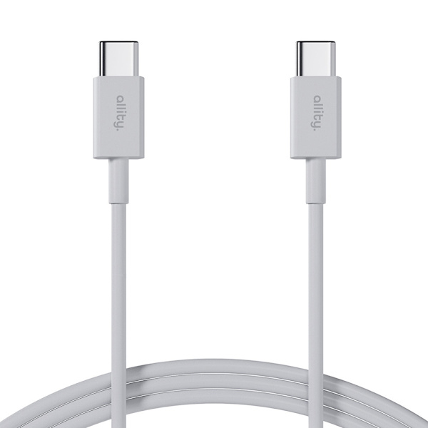 Allity USB-C-kabel 100W 2m - Hvid