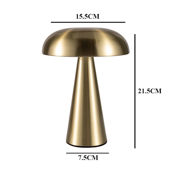 Bordlampe med touch