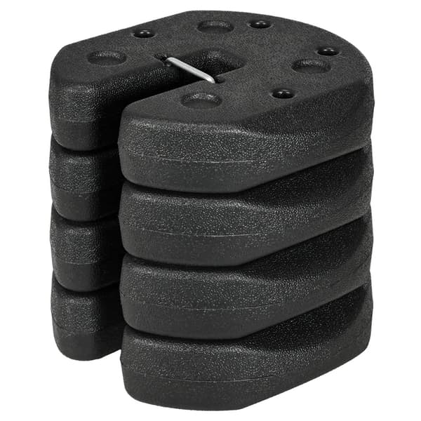 Parasolvikter 4-pack / tältvikter 12 kg / vikter för paviljong