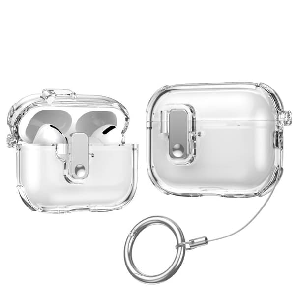 Suojakotelo AirPods Pro 2 / 1:lle - Kirkas
