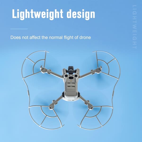 Potkurin suojus DJI Mini 4 Pro:lle - harmaa