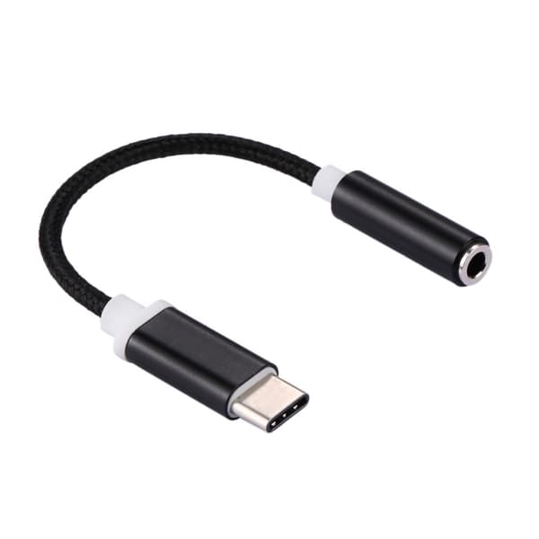 USB-C til 3,5 mm lydadapter 10 cm