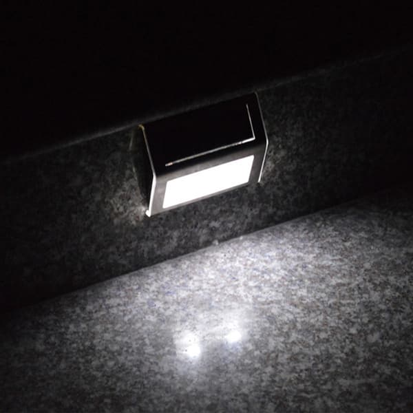 Solcellelampe til Gelænder / Trappe