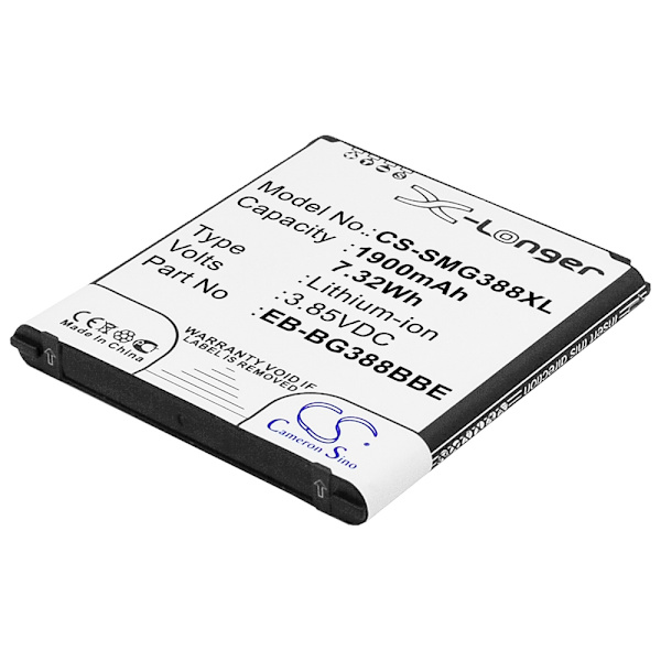 Akku EB-BG388BBE tuotteeseen Samsung Galaxy Xcover 3 / Galaxy X