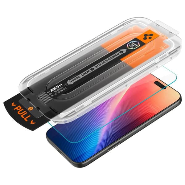 Spigen GlastR EZ FIT Pro privacy-näytönsuoja iPhone 17 Pro Max