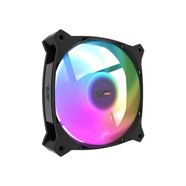 Darkflash Chassis Fan med ARGB 120mm - Svart