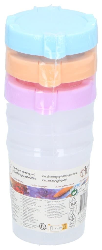Siveltimen puhdistusmuki 3-pack / siveltimen puhdistuskuppi maa