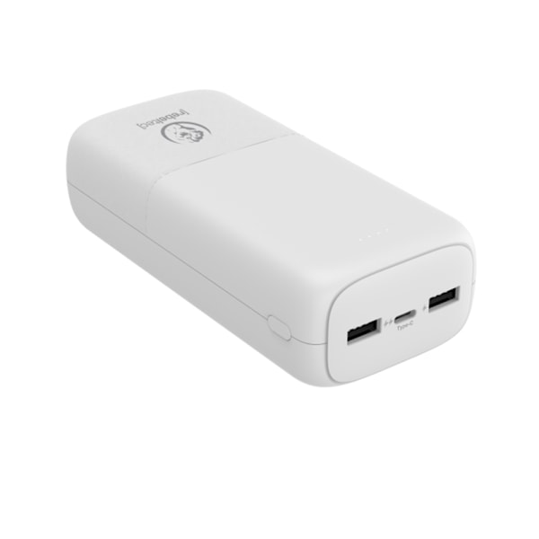 Rebeltec powerbank 10W med 30000mAh og smart opladningskontrol