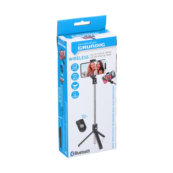 Grundig Selfiestick med tripod