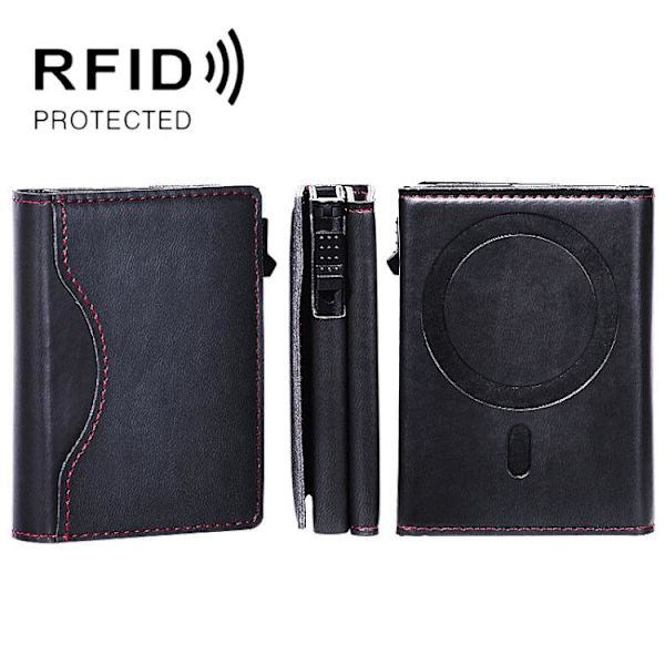 Kortholder med MagSafe- og RFID-beskyttelse - Sort