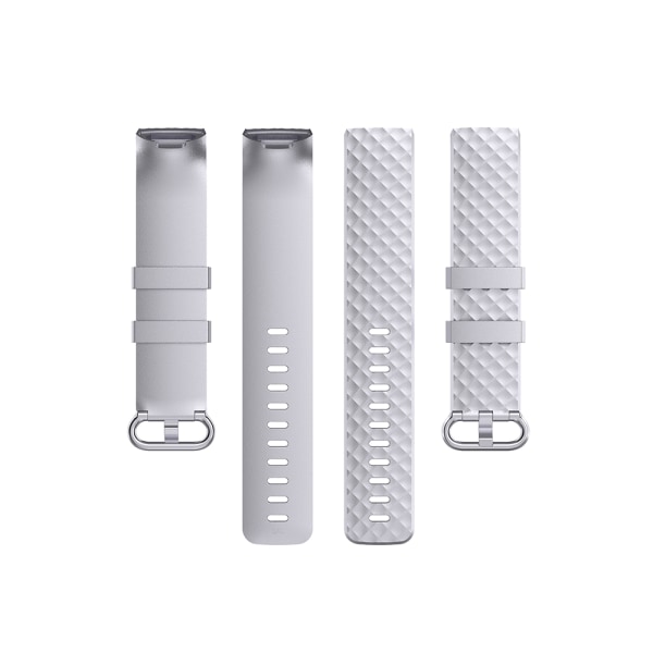 Armband Fitbit Charge4 / Charge3 S Silver