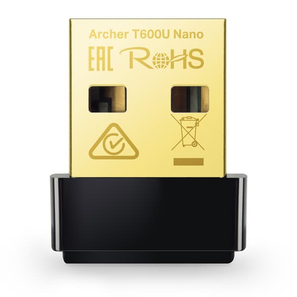 TP-Link Archer T2U Nano WiFi USB-adapter / AC600 dual-band nano