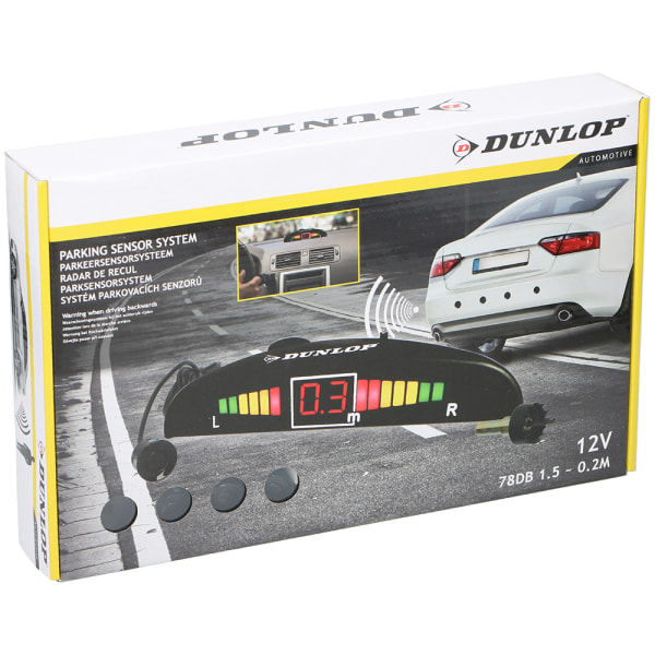 Dunlop Peruutustutkajärjestelmä antureilla 12v 78db