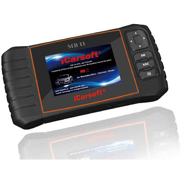 iCarsoft MB II Felkodsläsare Mercedes-Benz OBD2