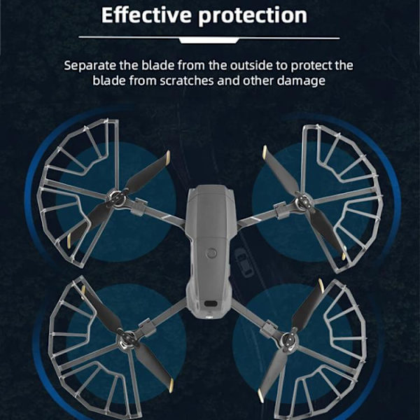 Propellerskydd till DJI Mavic 2 Pro / 2 Zoom - Grå