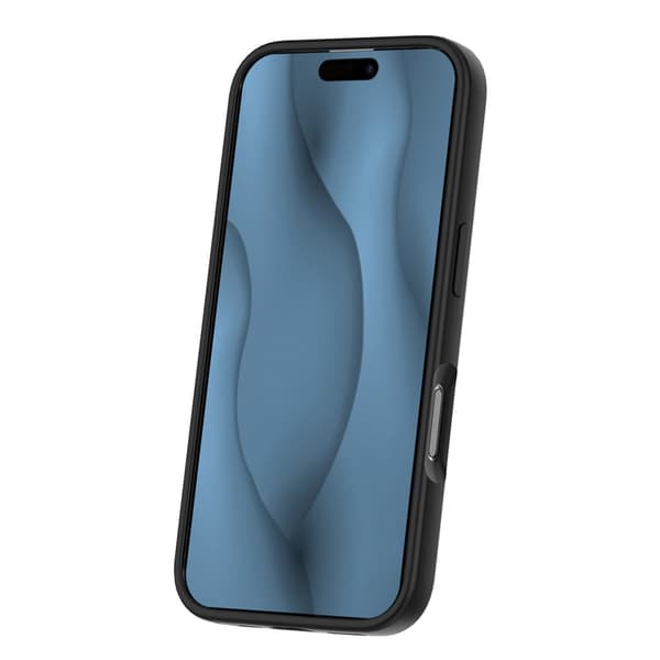 MagSafe-yhteensopiva silikonikuori iPhone 17 Pro – Musta