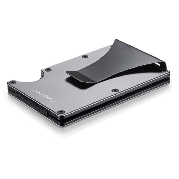 Ultratynd kortholder med RFID-beskyttelse i metal