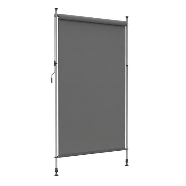 Vertikal markis 150 x 220–300 cm / höjdjusterbart insynsskydd /