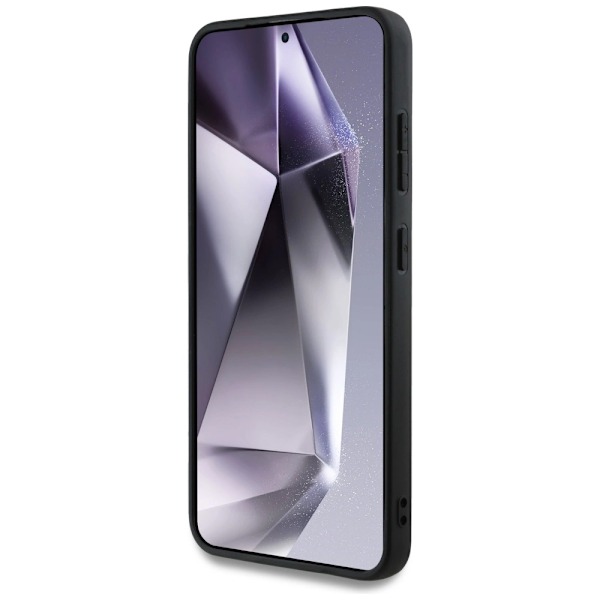 Guess Etui til Samsung Galaxy S25 med 4G-logo og kornet finish