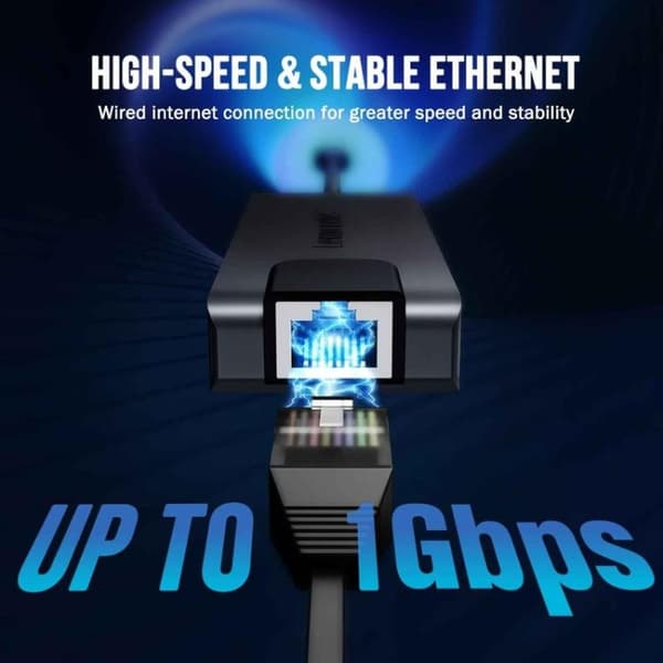 Lemorele TC24L 5-i-1 USB-C-dockningsstation / USB-C-hubb med 4K
