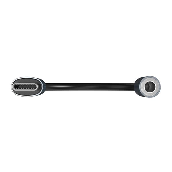 Wozinsky Ljudadapter USB-C - 3,5mm - Svart