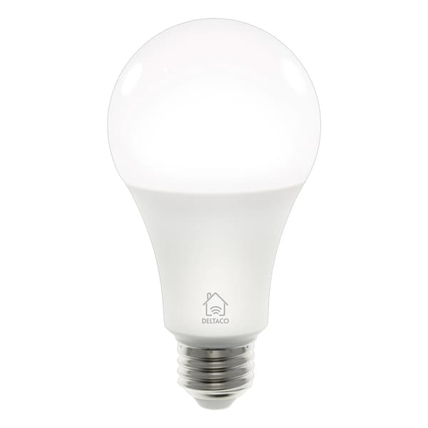 Deltaco Smart Home LED-lamppu E27 WiFi 9 W 2700-6500 K / Smart