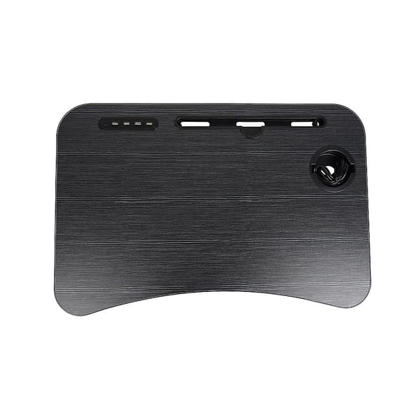 Sammenklappeligt laptopstativ med USB-hub og ergonomisk arbejds
